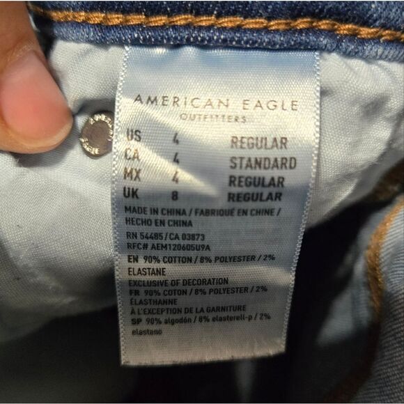 American eagle hi-rise jeggings sz 4 - Picture 9 of 12